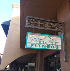 pinnacle fitness sign